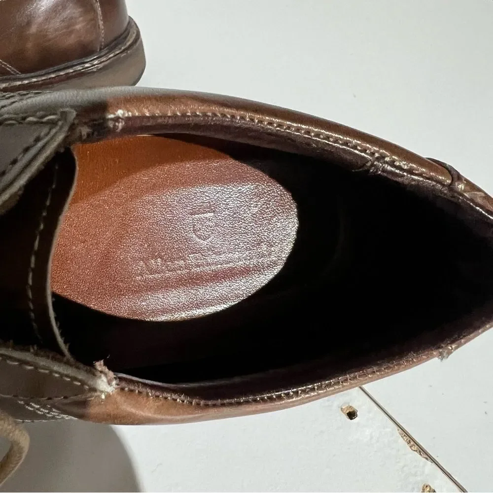 Allen Edmonds VOYAGER Oxford Men's Walking Shoes in Brown Size 8,5